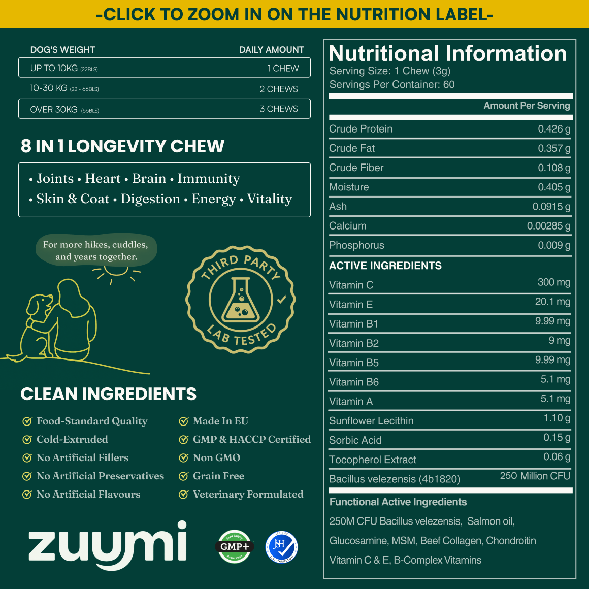 Zuumi Longevity Chews